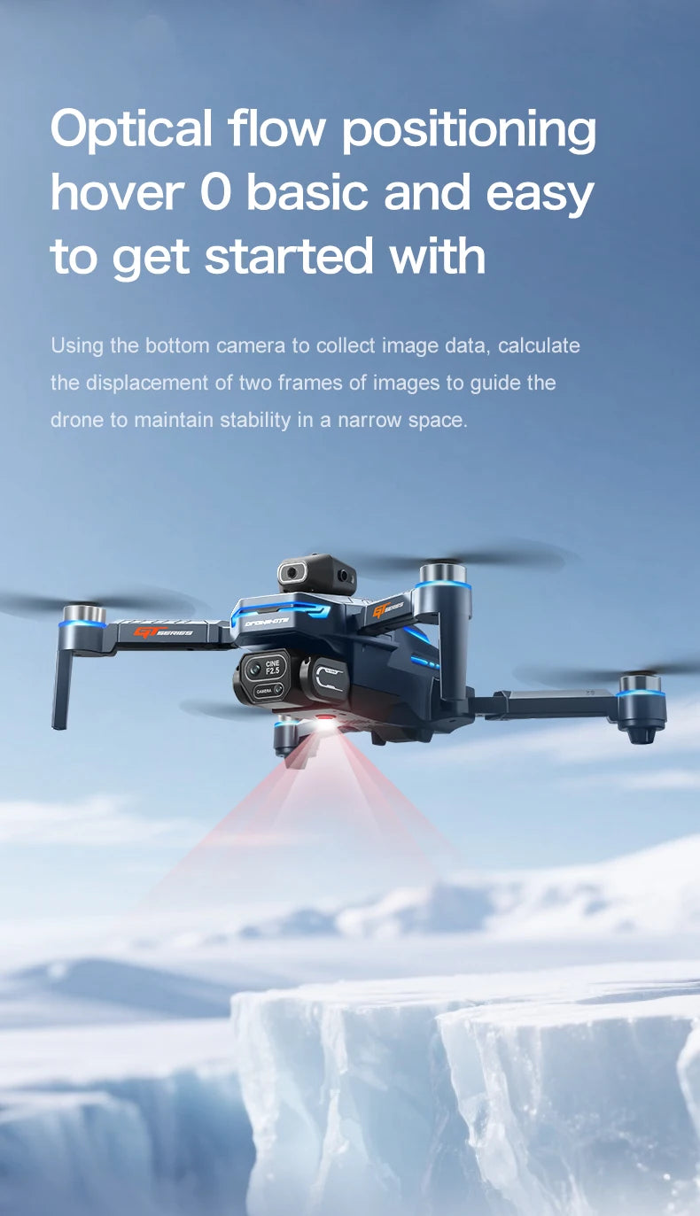 GT8 PRO 4K Drone - 4.3" Screen | GPS Obstacle Avoidance | 8K Dual Camera