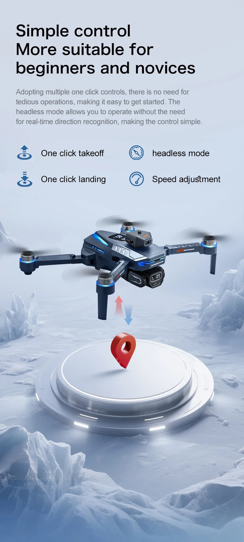 GT8 PRO 4K Drone - 4.3" Screen | GPS Obstacle Avoidance | 8K Dual Camera