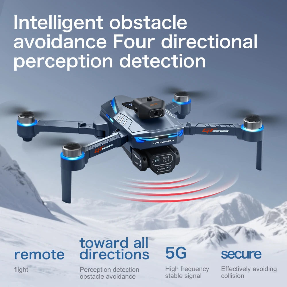 GT8 PRO 4K Drone - 4.3" Screen | GPS Obstacle Avoidance | 8K Dual Camera